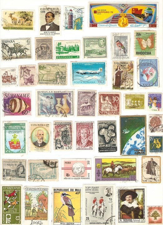 طوابع بريدية قديمة و نادرة جدا Stamps old and very rare